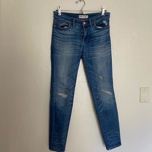 Distressed Madewell Jeans. 27
